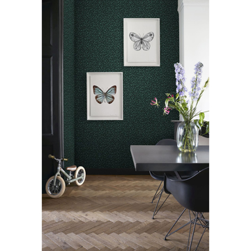 Show details for Cicely Green Leopard Skin Wallpaper