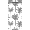 Picture of Taj Charcoal Palm Trees Wallpaper