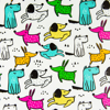 Picture of Dogs Self Adhesive Film