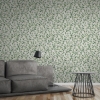 Picture of Hedera Green Painterly Vine Wallpaper