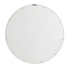 Picture of White 30in Round Carved Frame Mirror