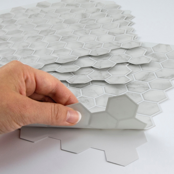 L And Stick Tiles By Wallpops, Self Adhesive Backsplash Tiles