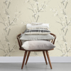 Picture of Monterey Ivory Floral Branch Wallpaper