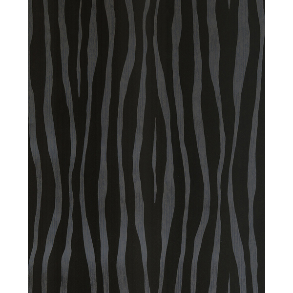 Picture of Burchell Black Zebra Flock Wallpaper