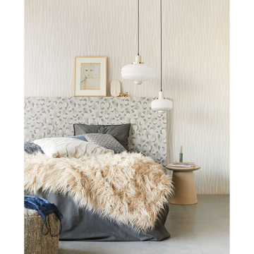 Show details for Burchell Bone Zebra Grit Wallpaper