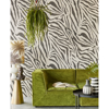 Picture of Zebra Black and White Wall Mural