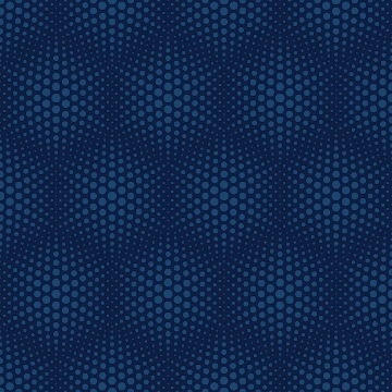 Picture of Milo Blue Bubble Geometric Wallpaper