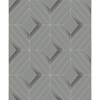 Picture of Filmore Grey Diamond Panes Wallpaper