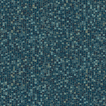 Picture of Ziggy Teal Stone Mosaic Wallpaper