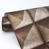 Picture of Dax Copper 3D Geometric Wallpaper