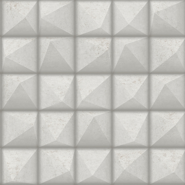 Picture of Dax Grey 3D Geometric Wallpaper