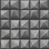 Picture of Dax Black 3D Geometric Wallpaper