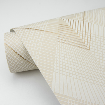 Show details for Raoul Butter Fanning Diamonds Wallpaper