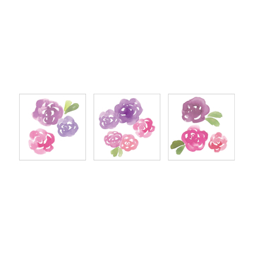Show details for Rose Water 3D Foam Wall Art