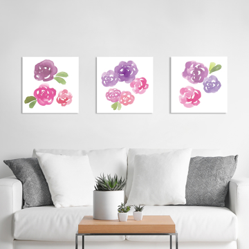 Show details for Rose Water 3D Foam Wall Art