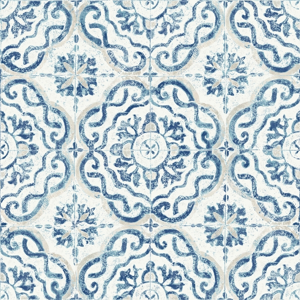 Picture of Talavera Tile Peel and Stick Wallpaper