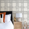 Picture of Vintage Plaid Peel and Stick Wallpaper