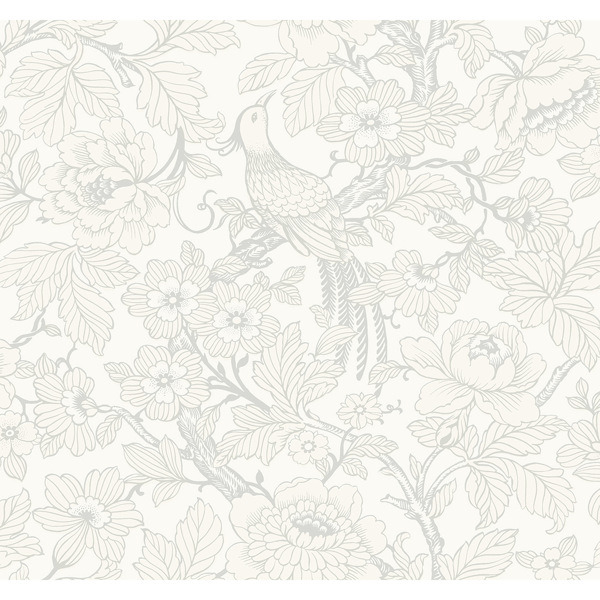Picture of Beaufort Dove Peony Chinoiserie Wallpaper