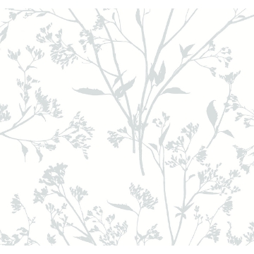 Picture of Southport Light Grey Delicate Branches Wallpaper