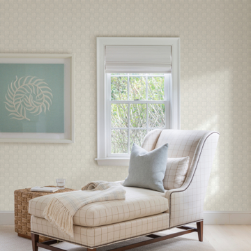 Show details for Calabash Light Grey Rope Basketweave Wallpaper