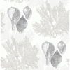 Picture of Nauset Cream Seashell Shores Wallpaper