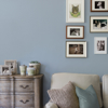 Picture of Marblehead Bluebell Crosshatched Grasscloth Wallpaper