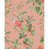 Picture of Floris Pink Woodland Floral Wallpaper