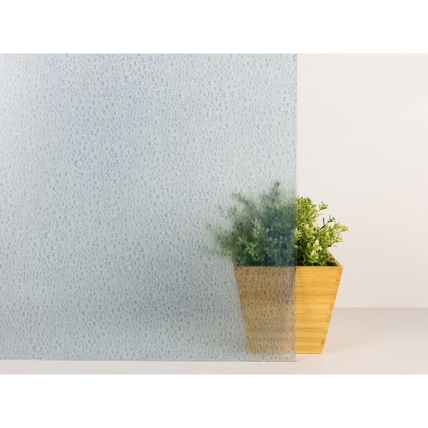 Picture of Waterdrop Static Blue Window Film