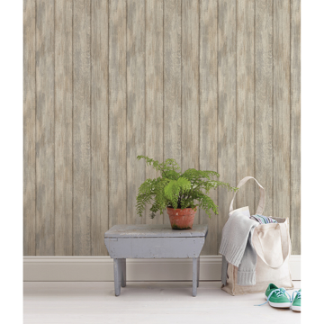 Show details for Kennebunkport Plank Peel and Stick Wallpaper