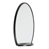 Picture of Evi Black Shelf Mirror