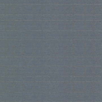 Show details for Paititi Denim Diamond Trellis Wallpaper
