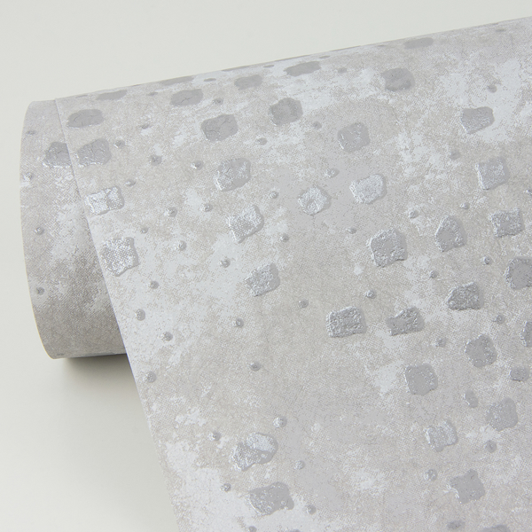 Picture of Felsic Silver Studded Cube Wallpaper