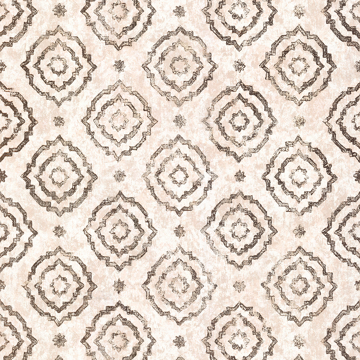 Show details for Uma Rose Gold Star Medallion Wallpaper