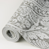 Picture of Artemis Silver Floral Damask Wallpaper