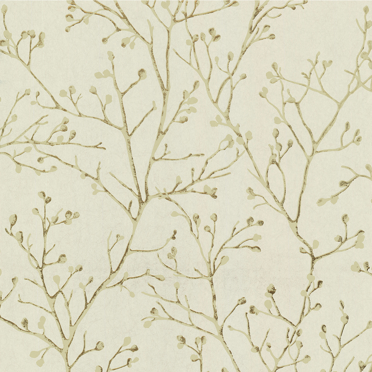 401986457 Koura Gold Budding Branches Wallpaper by AStreet Prints