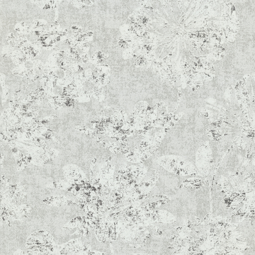 Show details for Kala Platinum Floral Wallpaper