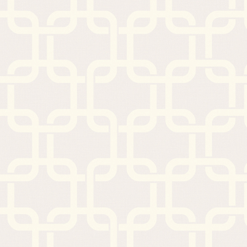 Picture of Waldorf Ivory Flocked Links Wallpaper