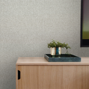 Show details for Chiang Grey Grasscloth Wallpaper