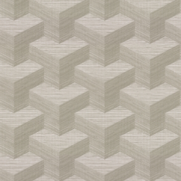 Picture of Y Knot Neutral Geometric Texture Wallpaper