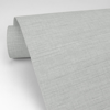Picture of Essence Light Grey Linen Texture Wallpaper