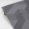 Picture of Y Knot Slate Geometric Texture Wallpaper