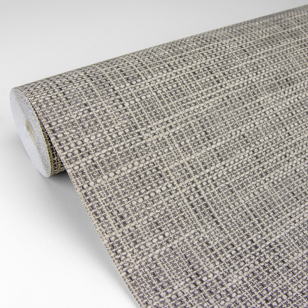 282982066 In the Loop Cream Faux Grasscloth Wallpaper by A