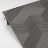 Picture of Y Knot Grey Geometric Texture Wallpaper