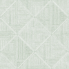Picture of Cade Green Geometric Wallpaper