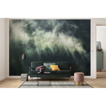 Show details for Misty Crowns Wall Mural