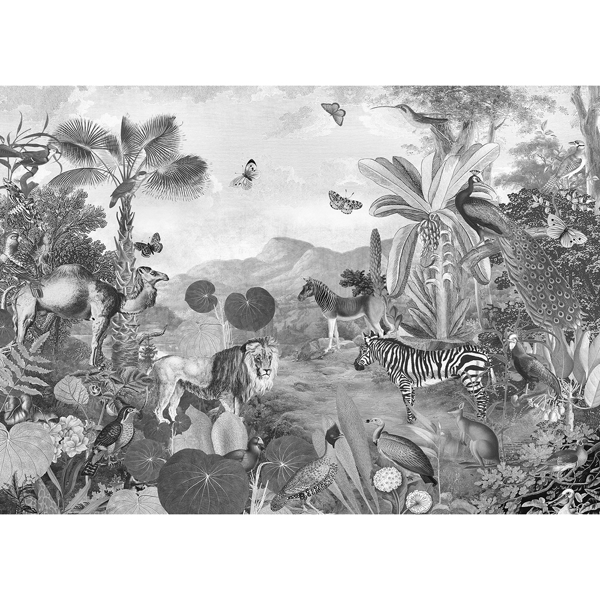 Picture of Flora and Fauna Wall Mural