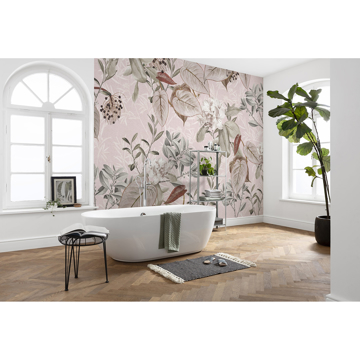 Show details for Blush Branches Wall Mural