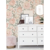 Picture of Rose Peachy Keen Peel and Stick Wallpaper