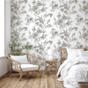 Picture of Charcoal Longwood Peel and Stick Wallpaper