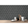 Picture of Ceramica Black Hexagon Tile Wallpaper
